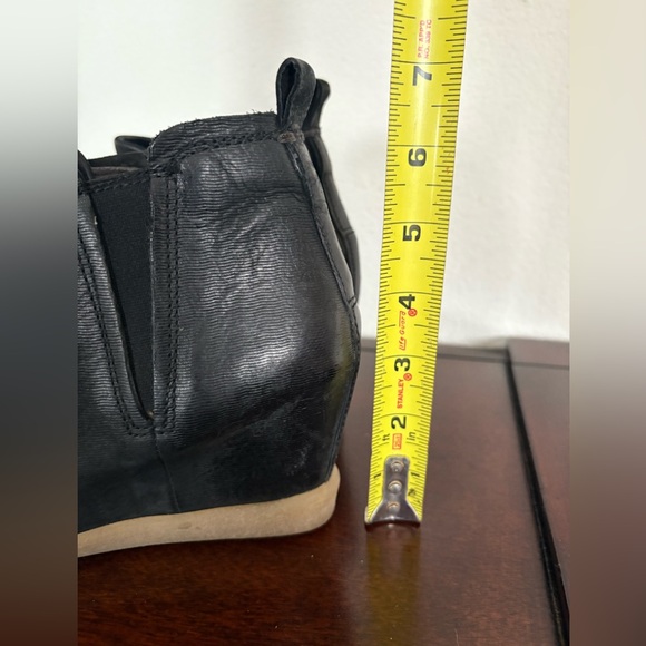 Miz Mooz wedge black ankle boots🎉 - Picture 2 of 16